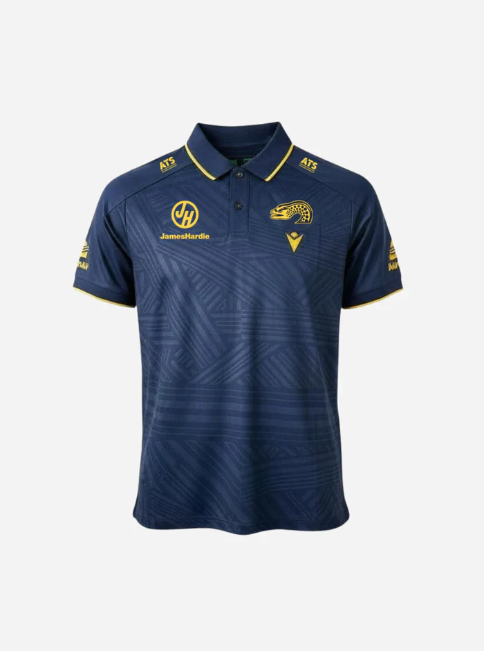 2026 Parramatta Eels Travel Polo (Navy) - Kids
