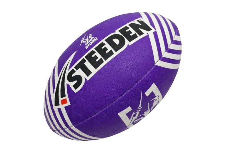 Melbourne Storm NRL Supporter Football Mini (11 inch) - Image 2