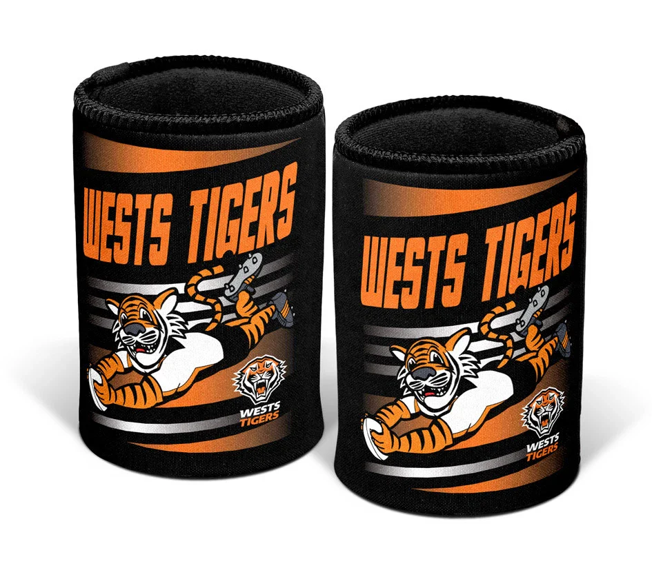 Wests Tigers Can / Stubby Holder (RETRO)
